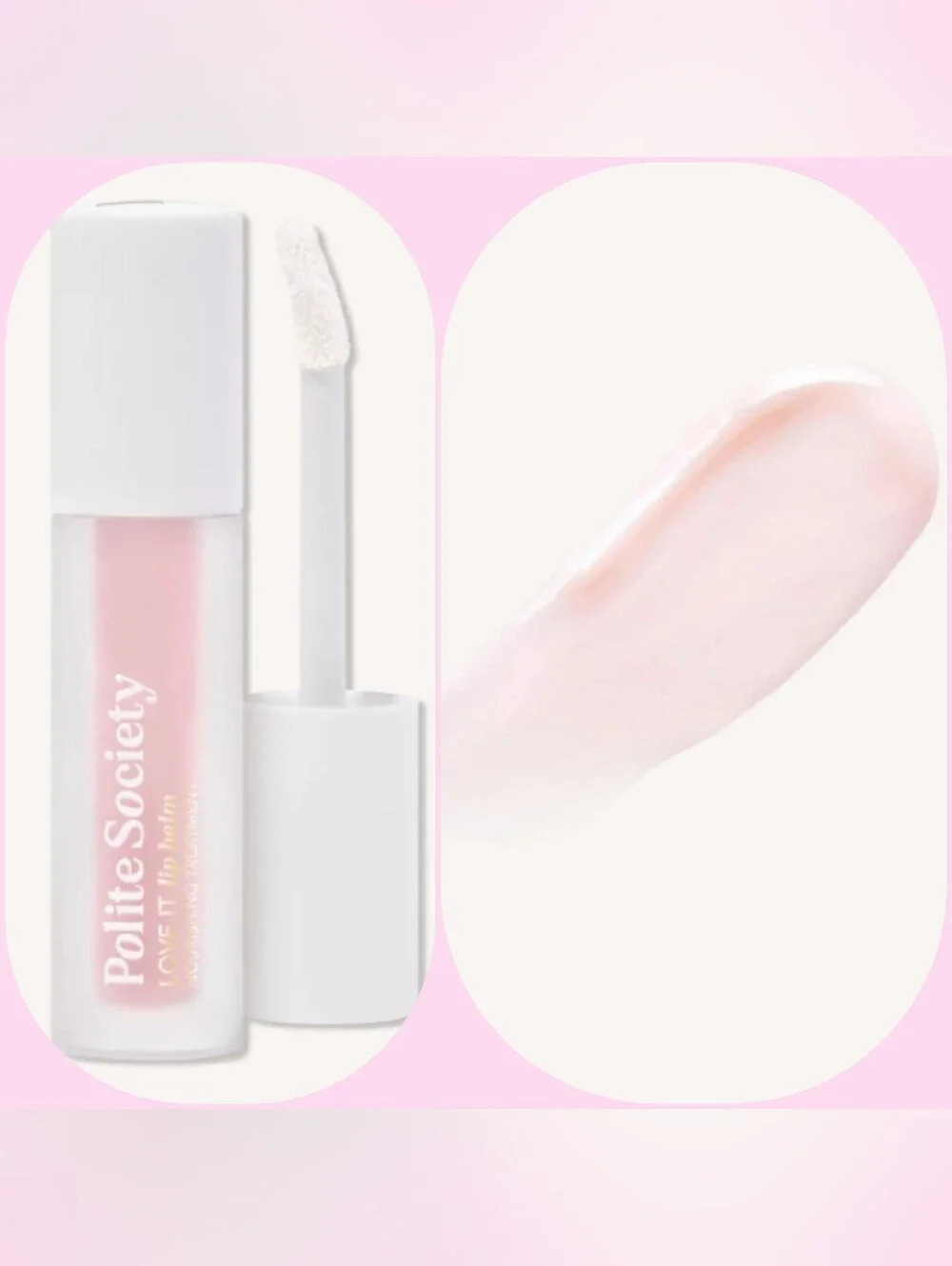 NIB Polite Society Love It Lip Balm Nourishing Lip Treatment